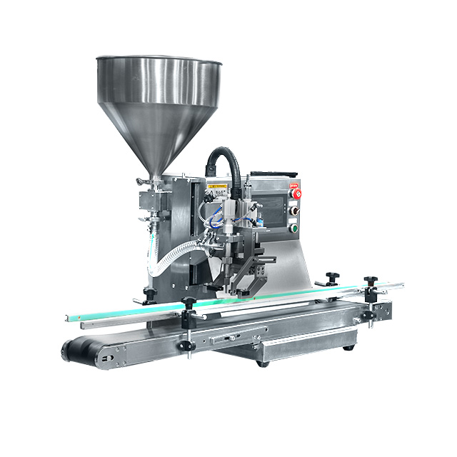Automatic Magnetic Pump Filling Machine With Conveyor CTG-90ATCV
