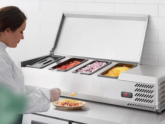 COUNTER TOP SALAD BAR SHOWCASE CTS-CSL1200Z