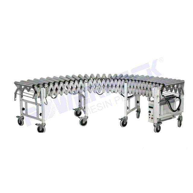 Meter Extend Roller Conveyor With Motor Drive ERC-4M/RD
