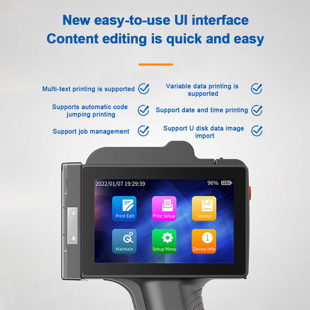 Handheld Inkjet Printer IP102