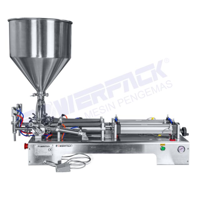 Double Head Paste Piston Filler PPF-1000T2