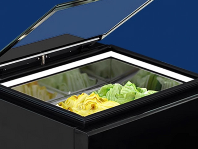 COUNTER TOP ICE CREAM SHOWCASE SHC-ICR65L